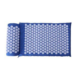 Homesmart Blue ABS Acupuncture Mat with Pillow Comfortable Portable Durable
